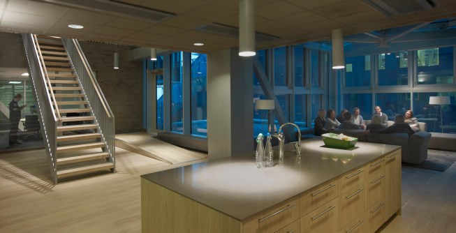 Small meeting room.