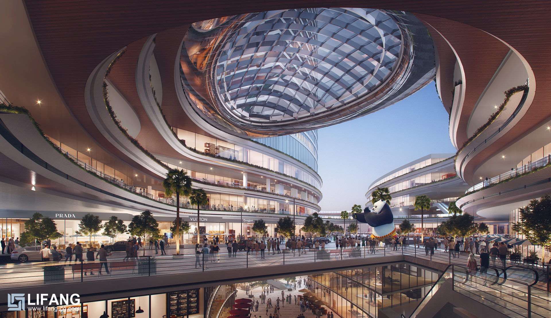 Interior design of retail/commercial rendering - Architect Magazine
