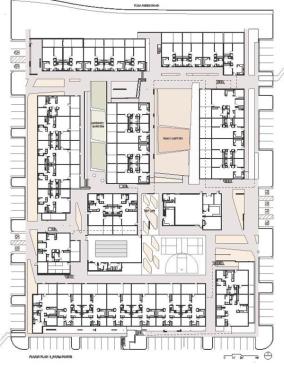 The first floor plan.