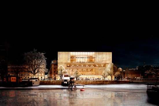 Nobel Center, Stockholm - View towards Nybrokajen. (April 2014)