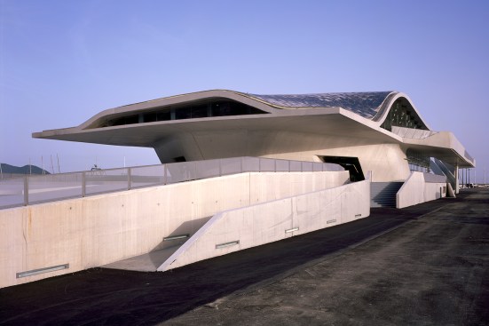Salerno Maritime Terminal, by Zaha Hadid Architects