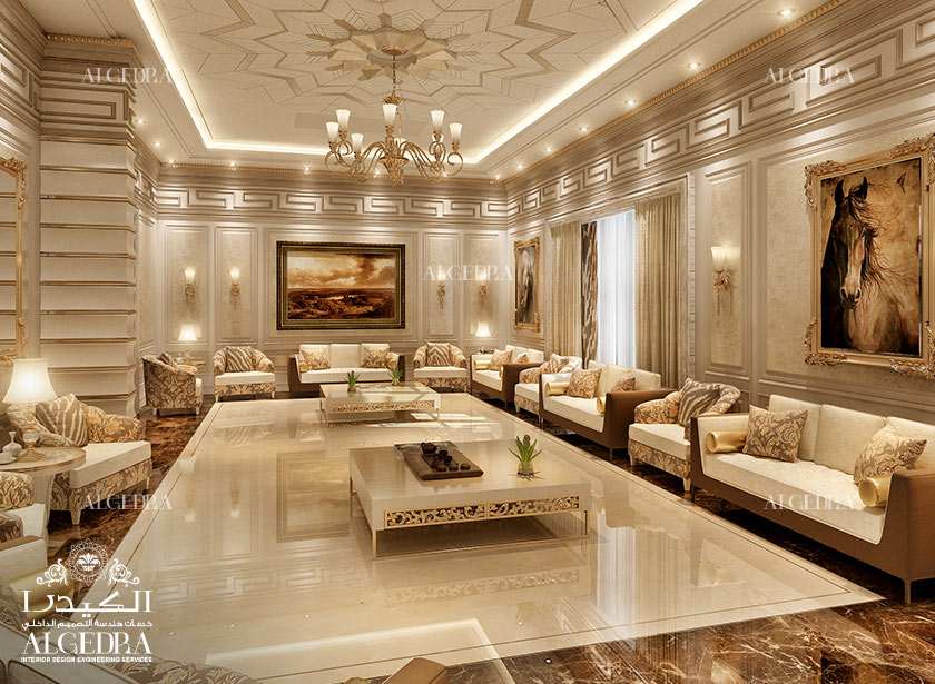 Modern majlis design of luxury villa in Dubai - Architect Magazine