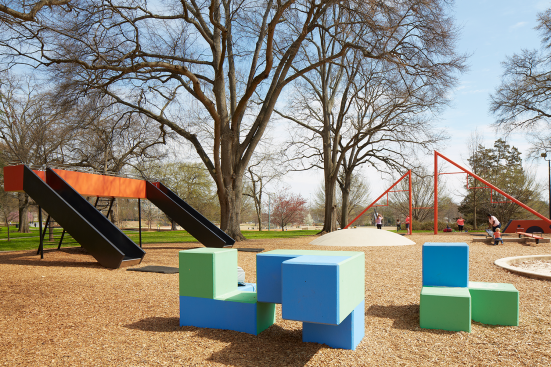 Playscape in Atlanta's Piedmont Park