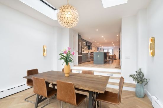 Renovated living room. 