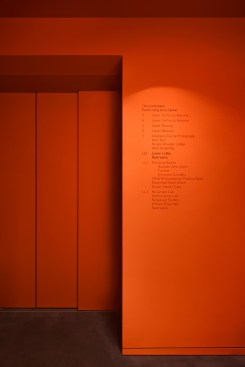 Exterior elevator directory