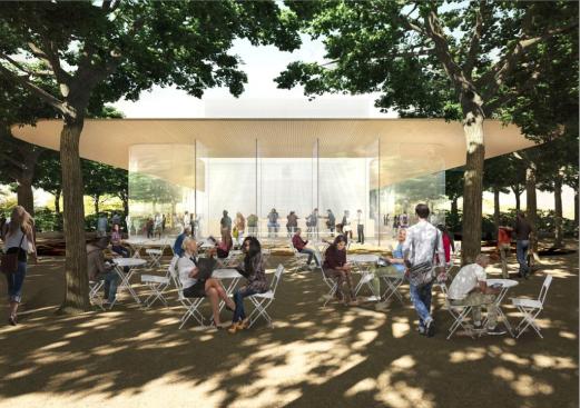 Apple Campus 2 visitor center