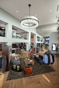 Main level: men's department