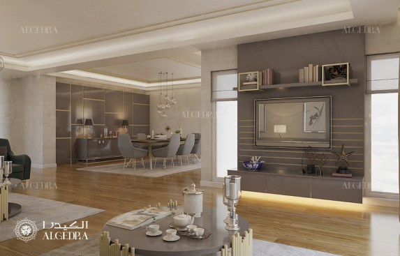 Small villa interior design