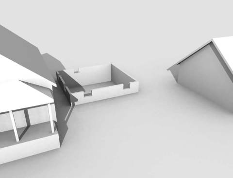 Demolish above-grade structure.