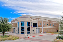 Brinkley Sargent Wiginton (BSW) Architects designed the new Aquatics Center to reflect the traditional Georgian architecture associated with the university.