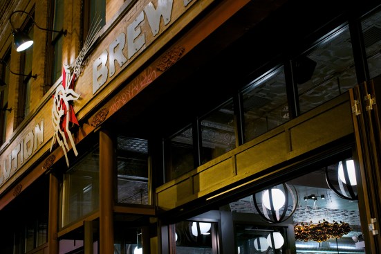 Entrance into Revoltuion Brewing