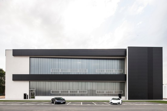 Exterior of the Protoshop Lamborghini.