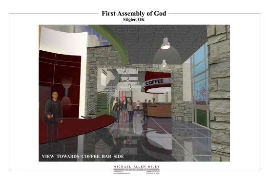 coffee bar area 
