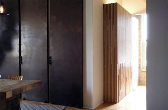 View of new bedroom enclosure