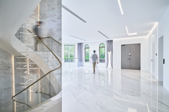 Art gallery area