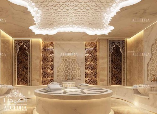 Hotel spa interior design