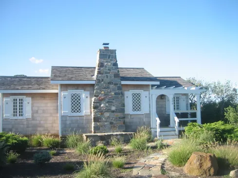 Front Elevation - 205 Dune Rd