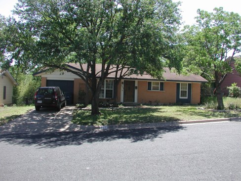 Before: The original ranch house was small and lacked character.  