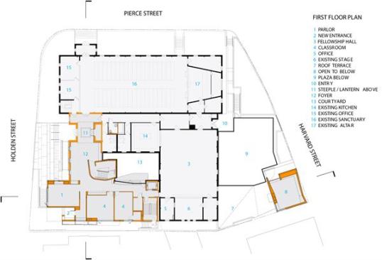 First floor plan