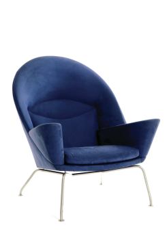 Every one of the chairs that Hans J. Wegner designed for Carl Hansen & S&oslash;n has its own serial number—the Wishbone Chair, for instance, is CH24, and the Shell Chair is CH07. In 2010, the company added another Wegner serial number to its roster: CH468, also known as the Oculus Chair. Though Wegner designed the chair in 1960, it did not enter production until three years after his death—a midcentury icon, deferred. • 
carlhansen.com