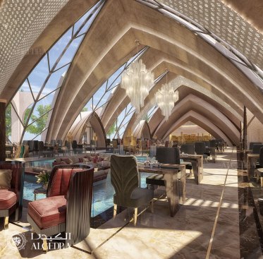 Luxury restaurant interior design
