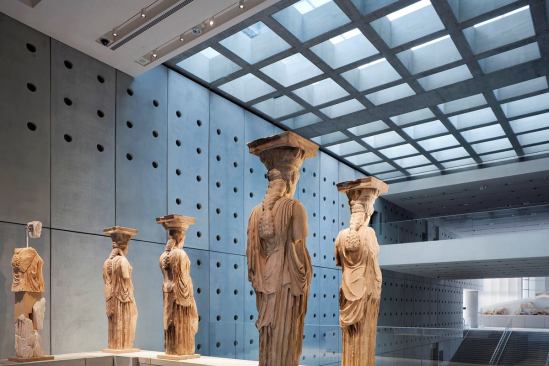New Acropolis Museum, Athens, Greece by Bernard Tschumi Architect.