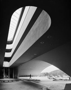 Marin County Civic Center, San Rafael Calif., by Frank Lloyd Wright.