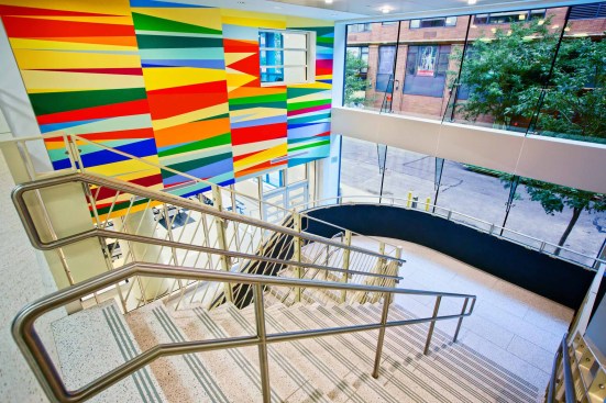 View of main stair 