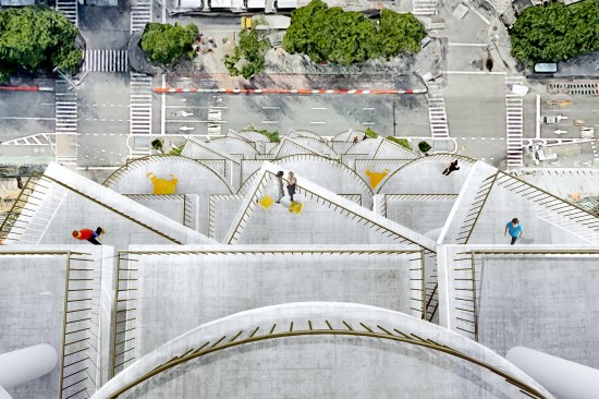 Tower balcony view