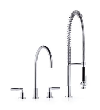 Like so many architects, Decker is a fan of Dornbracht’s Tara faucet line. The German brand constructs its products from solid brass and uses only ceramic disk cartridges for durability. It’s “an unadorned beautifully streamlined faucet, elegant in its simplicity—a classic,” she states. Various finishes are available. Dornbracht Americas, 800.774.1181; www.dornbracht.com.