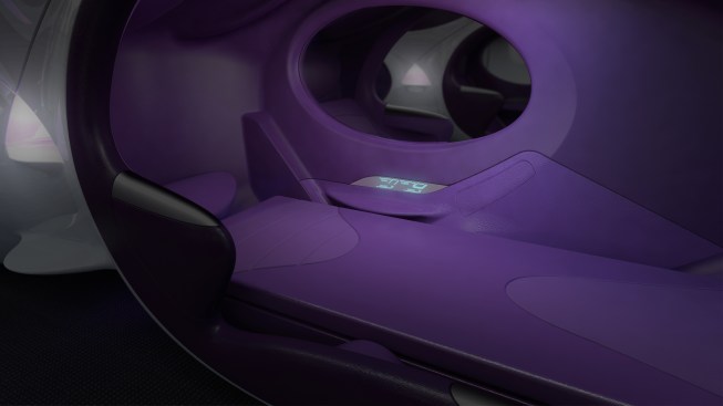 Pod in flat-bed position.