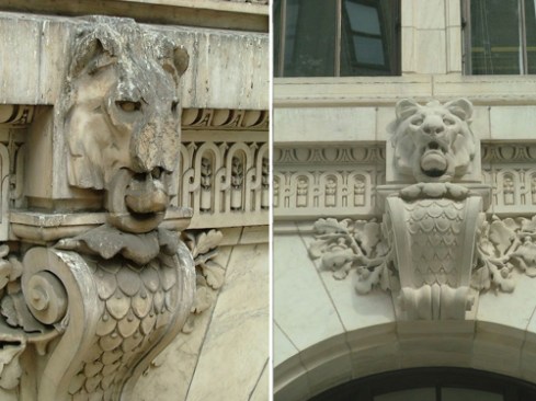 The New York Public Library, exterior restoration, by Wiss, Janney, Elstner Associates