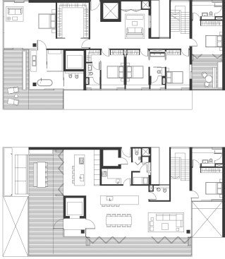 Duplex apartment