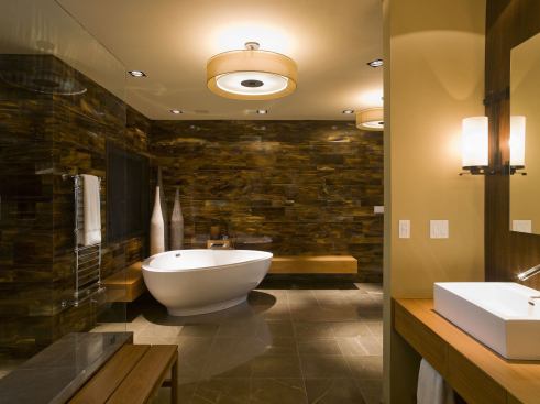 Room of the Year and Platinum Award, Remodeling, Bath over $50,001 per unit, Cater Bath Remodel, Austin, Texas Interior Designer - Mark Cravotta, Austin