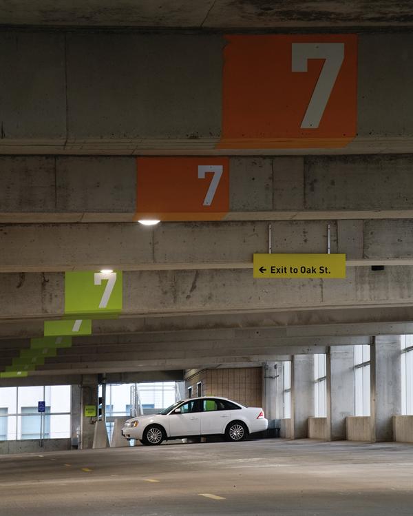 Oak Street Garage Signage - Architect Magazine