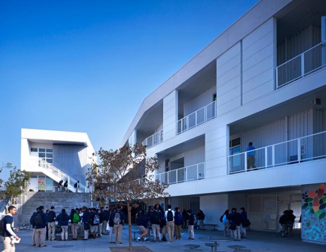 View of inner courtyard.