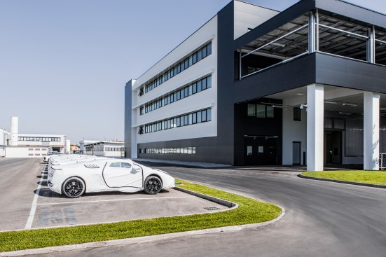Exterior of the Protoshop Lamborghini.