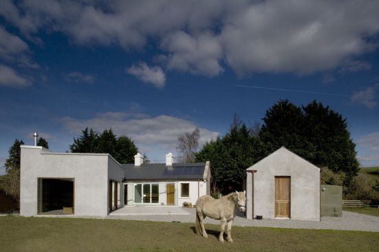 New modern vernacular arrangements of new and existing buildings.