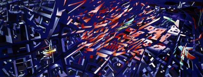 Hadid's "Victoria City Aerial Berlin" (1988)