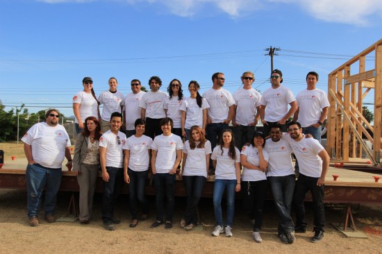 Team at Construction Kick-Off.