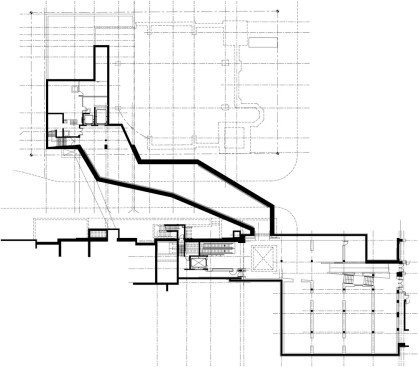 Upper-level plan. 
