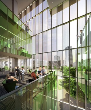 Rendering of collaborative space.