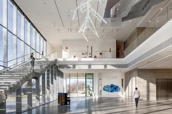 North Pavilion lobby