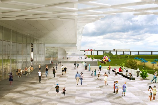 North-South Axis: Esplanade