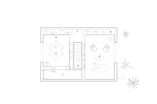 First-floor plan