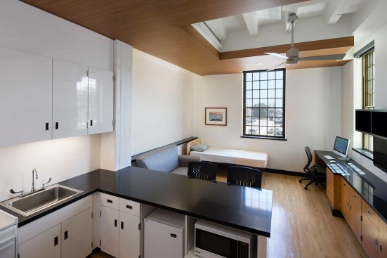 Single occupancy studio at VA West Los Angeles, Los Angeles, Calif., by Leo A Daly