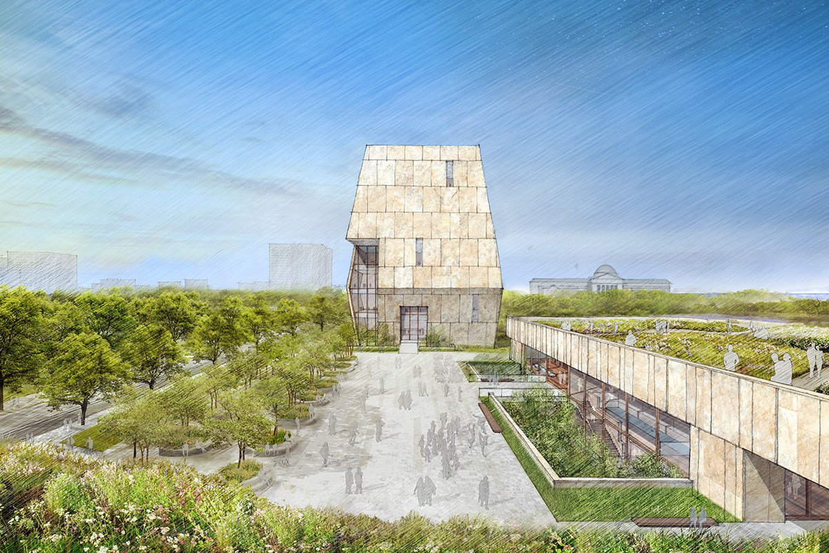 Obama Presidential Center Concept Design Unveiled in Chicago