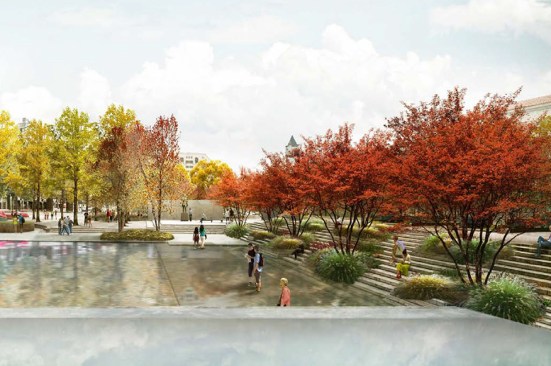Revised design (June 2017). Submitted to National Capital Planning Commission in July 2017.