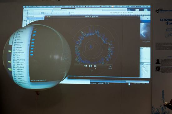 The cluster 
(A)Synchronous Streams is analyzing data collected using helium balloons and sensors.