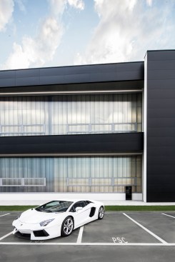 Exterior of the Protoshop Lamborghini.